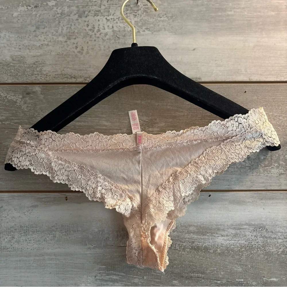 NWT Pink Victoria’s Secret Extra Low Rise Thong